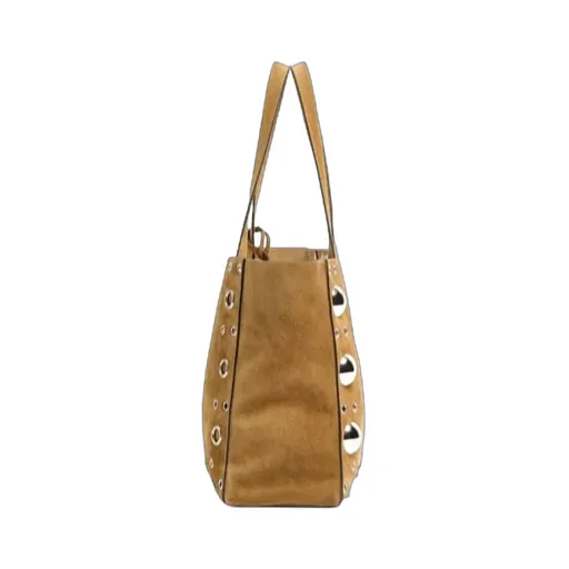 NellcÔTe Logo Plaque Medium Shoulder Bag