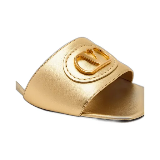 Vlogo Plaque Slip-On Sandals