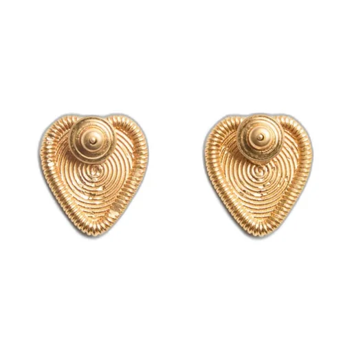 Fil Perdu Metal Earrings