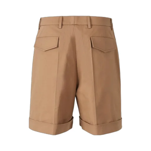 Turn-Up Bermuda Shorts