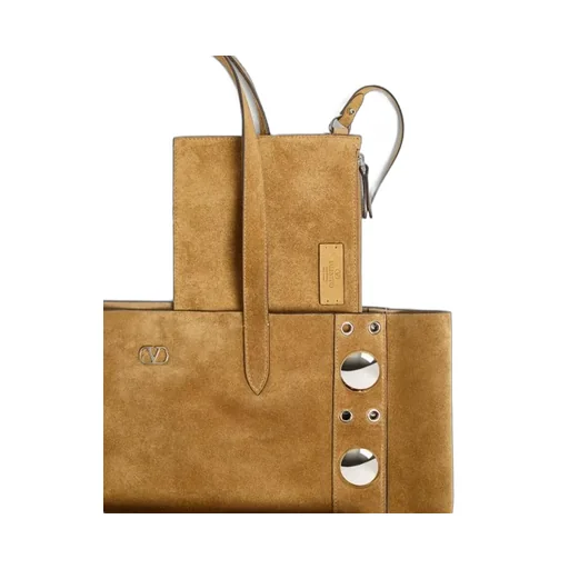 NellcÔTe Logo Plaque Medium Shoulder Bag