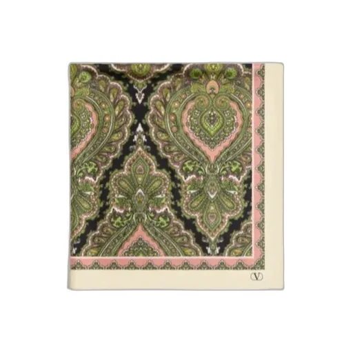 Paisley-Pattern Scarf