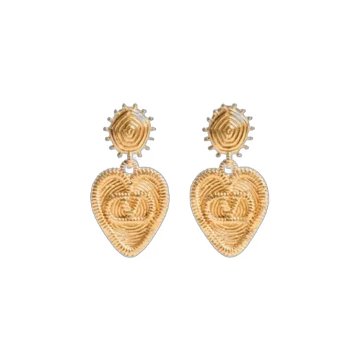 Vlogo Pendant Earrings