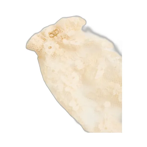 Vlogo Plaque Lace Gloves