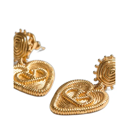 Vlogo Pendant Earrings