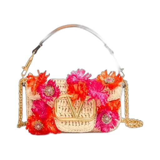 Locò Floral Embellished Small Shoulder Bag