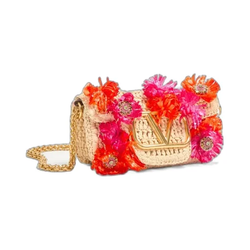 Locò Floral Embellished Small Shoulder Bag