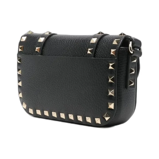 Rockstud Foldover Top Crossbody Bag