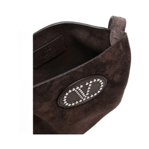 Vlogo Signature Fringed Edge Crossbody Bag