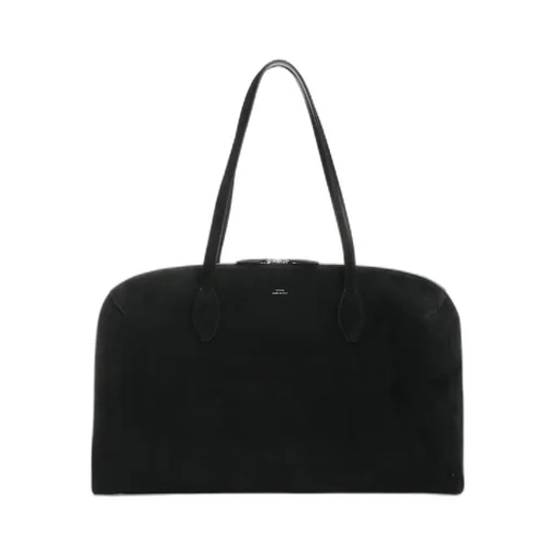 Zipped Top Handle Tote Bag