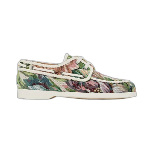 Floral Patterned Slip-On Sneakers