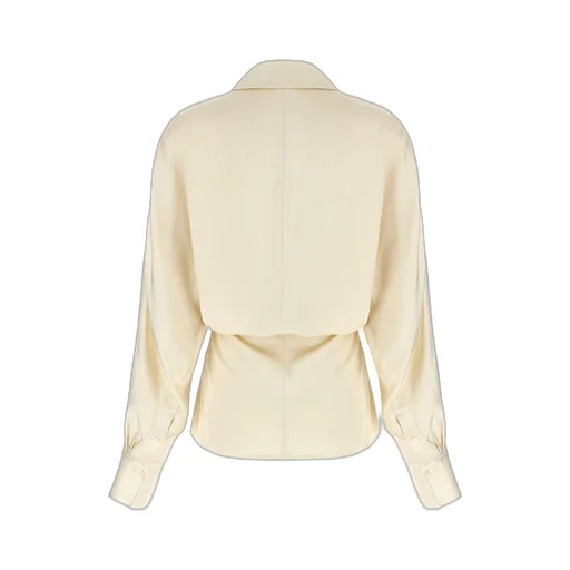 Asymmetric Wrap Shirt