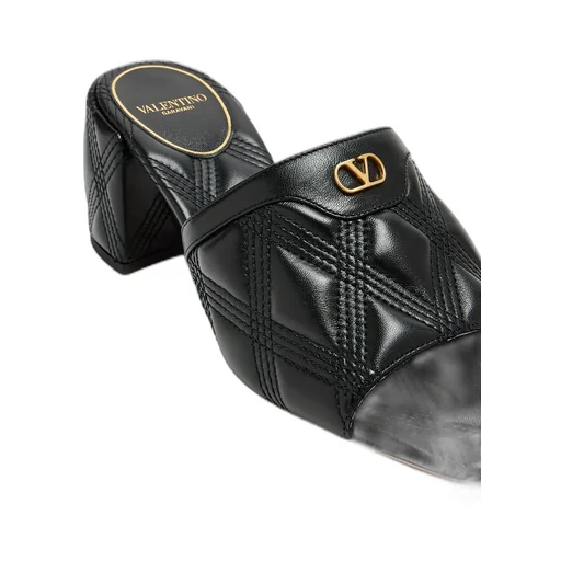 Vlogo Signature Quilted Slip-On Mules