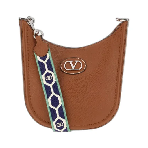 Vlogo Signature Logo Embroidered Crossbody Bag