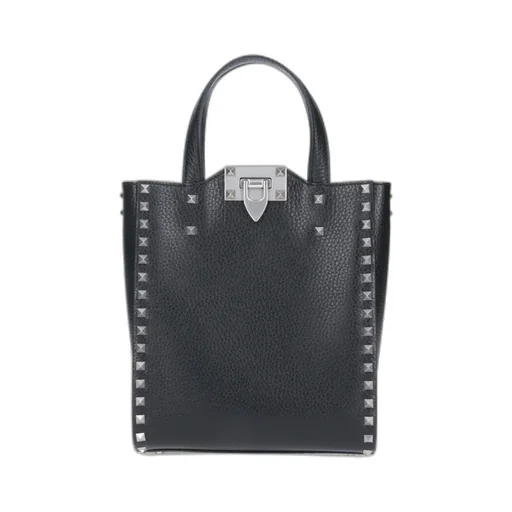 Rockstud Top Handle Bag