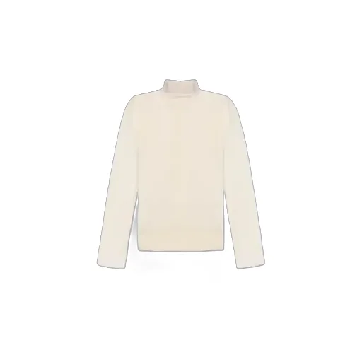 High Collar Long Sleeve Top