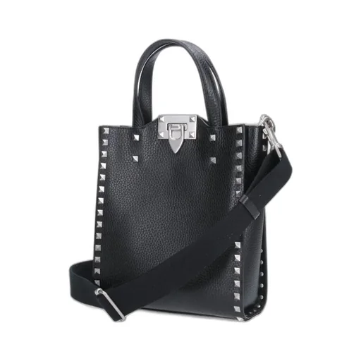 Rockstud Top Handle Bag