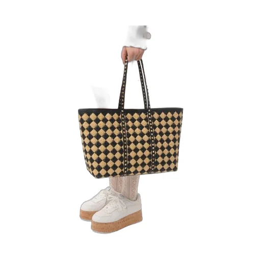 Rockstud All-Over Patterned Shoulder Bag