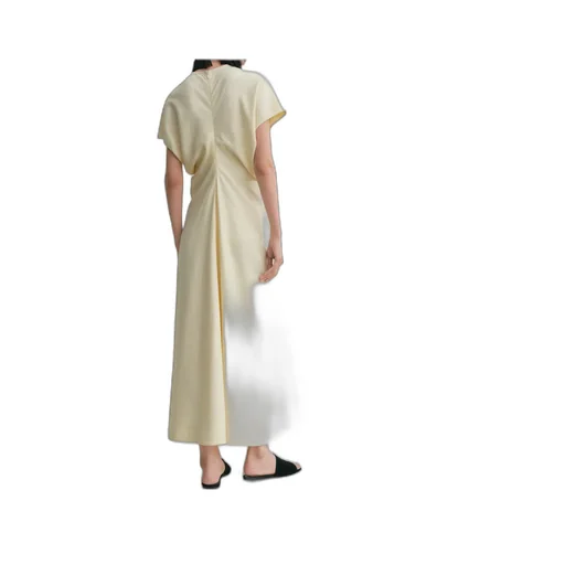 Slouch-Waist Maxi Dress