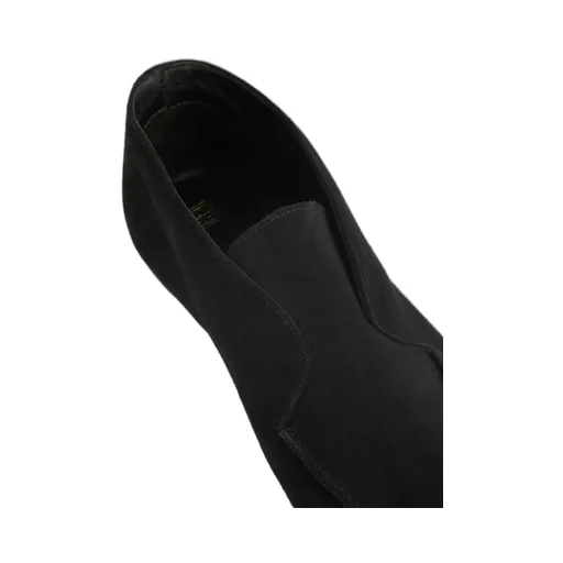 Square-Toed Short Boots