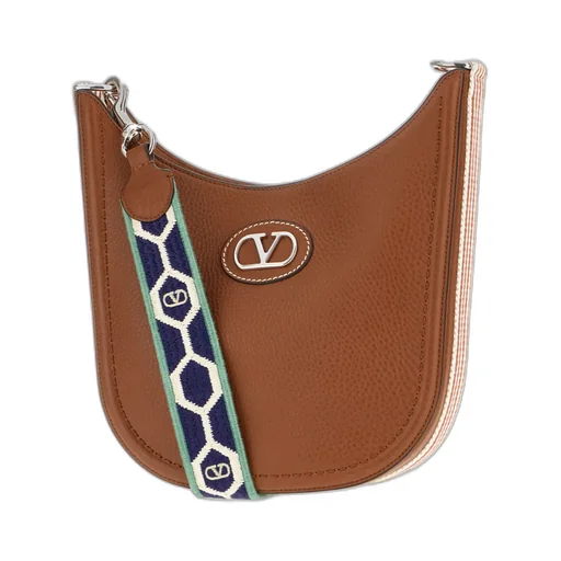 Vlogo Signature Logo Embroidered Crossbody Bag