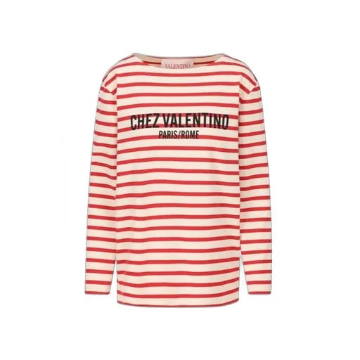 Striped Crewneck Top