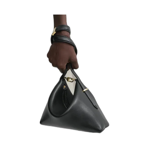 Bevel Logo Printed Handbag