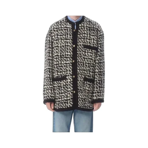 Wool Tweed Shirt Jacket