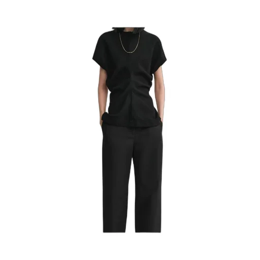 Ruched-Waist Top