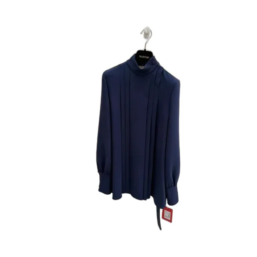 Pleat Detailed Belted Top