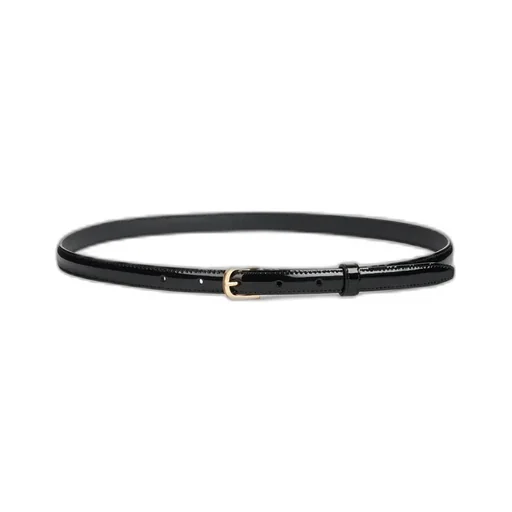 Slim Patent Waist Belt