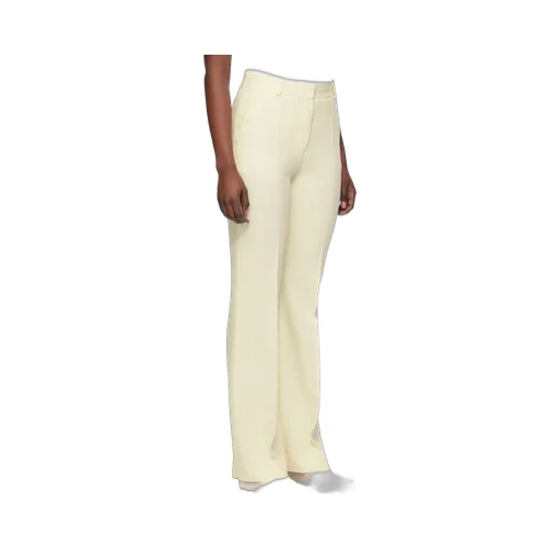 Belt-Looped Mid-Rise Trousers