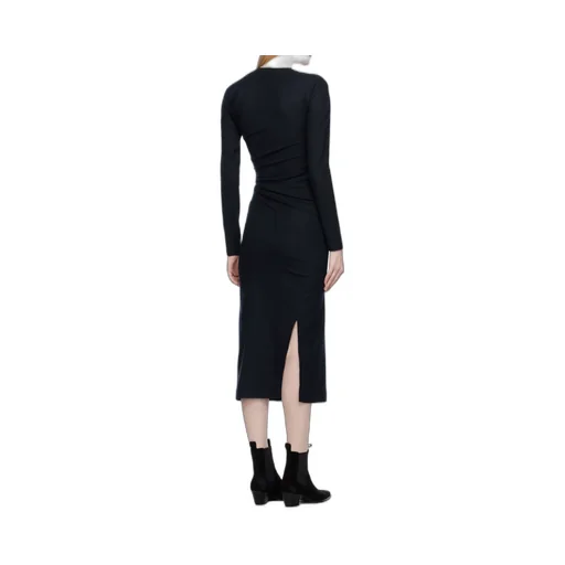 Long-Sleeve Maxi Dress