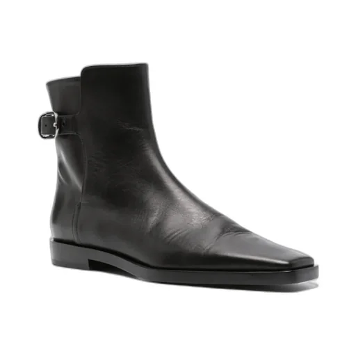 The Belted Square Toe Boots