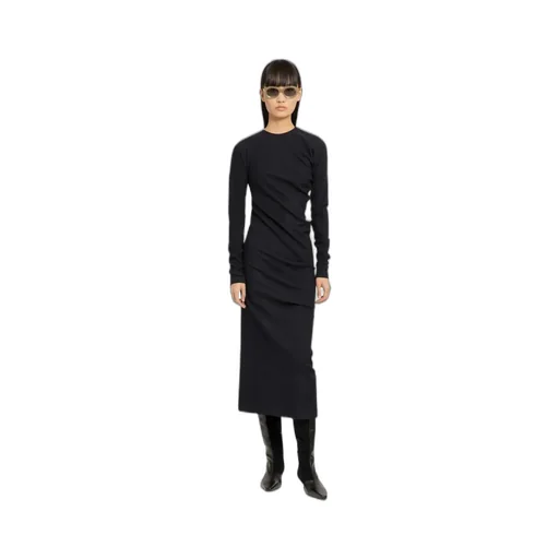 Long-Sleeve Maxi Dress