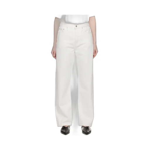 Logo Patch Straight-Leg Jeans