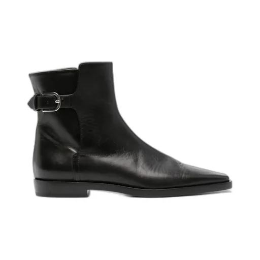 The Belted Square Toe Boots