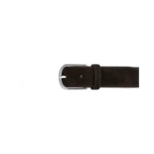 Suede Buckle Belt