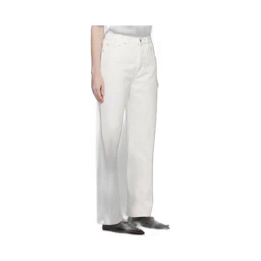 Logo Patch Straight-Leg Jeans