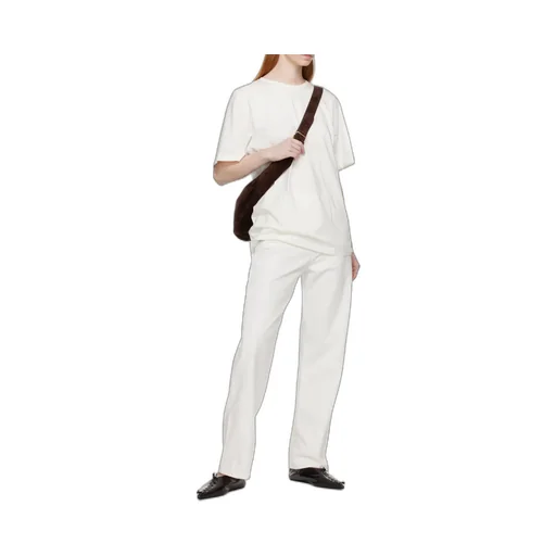 Logo Patch Straight-Leg Jeans