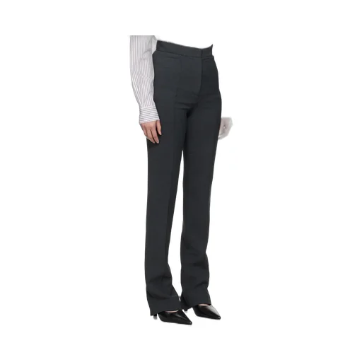 Cuff-Slit Suit Trousers