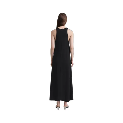 Scoop-Neck Sleeveless Dress