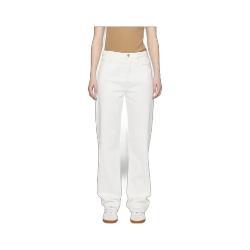 Straight-Leg Organic Cotton Jeans