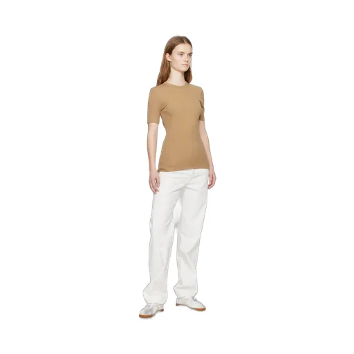 Straight-Leg Organic Cotton Jeans