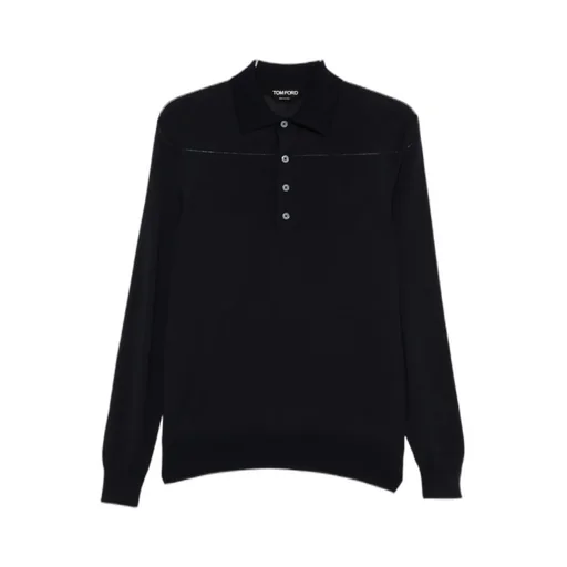 Long-Sleeved Polo Shirt