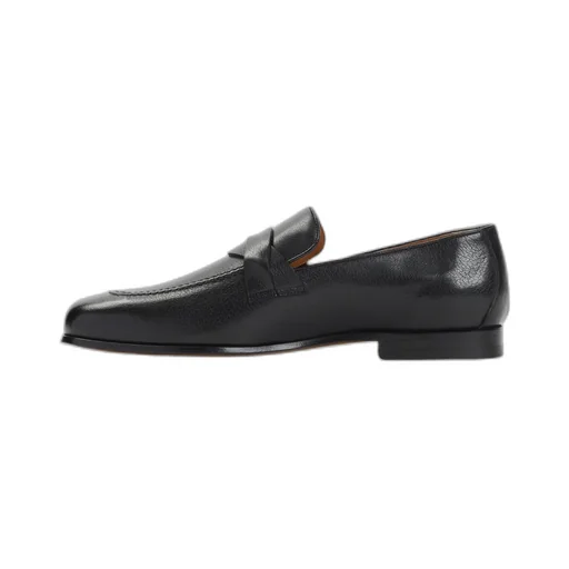 Buckle-Detail Leather Loafers