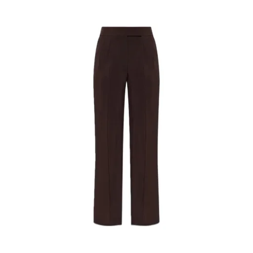 Pleated Wide-Leg Trousers