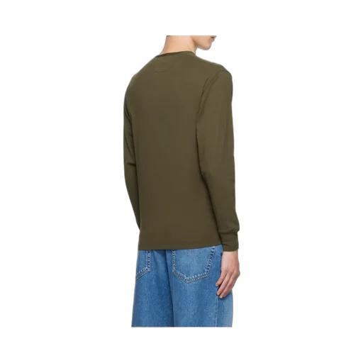 Button Detailed Crewneck Jumper