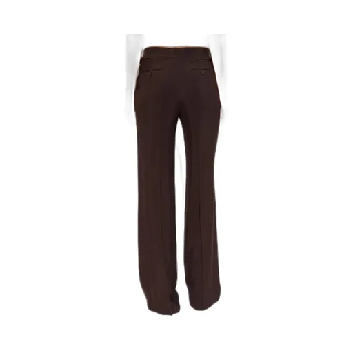 Pleated Wide-Leg Trousers