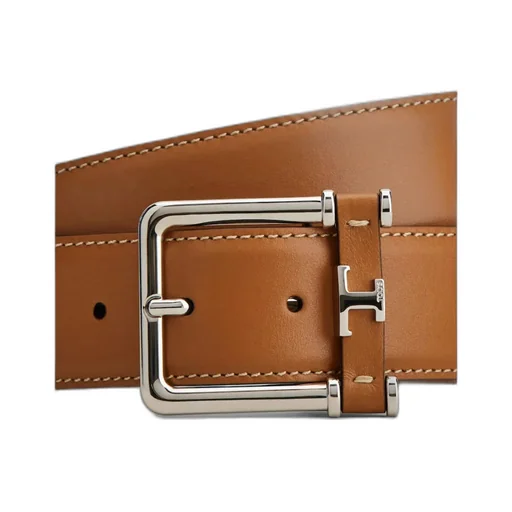 Logo Plaque Buckle Belt